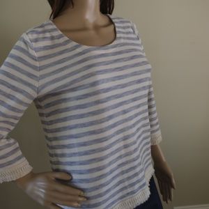 J Jill Petite XS Coastal Chic Sweater